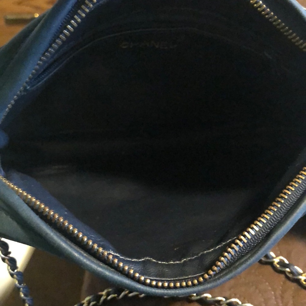 Authentic Chanel Bag Navy Blue